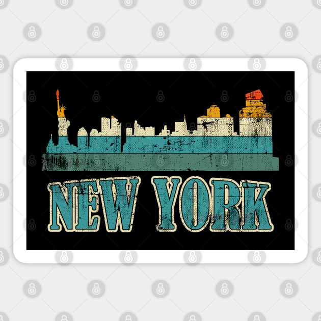 New York City, I love new york, newyork, ny Magnet by UranusArts